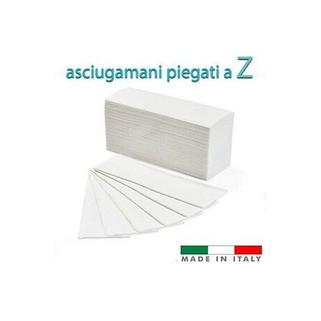 ASCIUGAMANO PIEGATO A Z