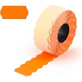 ROTOLI PER PREZZATRICE 26X12 -  ARANCIO FLUO