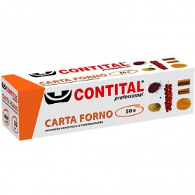 ROTOLO CARTA FORNO CONTITAL - 50 MT