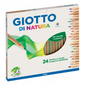 GIOTTO PASTELLI NATURA ASTUCCIO X 24 PZ. X 5 CF.
