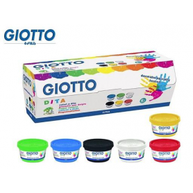COLORI A DITA GIOTTO CONFEZIONE DA 6 PZ