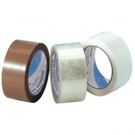 NASTRO ADESIVO TRASPARENTE 50X66 X 6 RT.