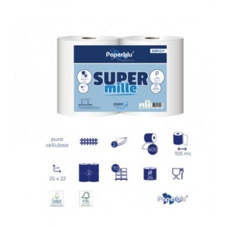 COPPIA ROTOLONI SUPER MILLE