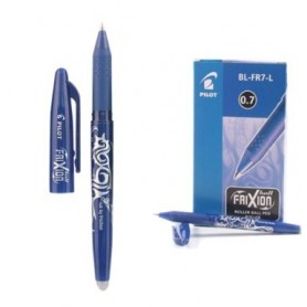 PENNA A SFERA GEL REMOVIBILE FRIXION 0,7 BLU X 12 PZ.