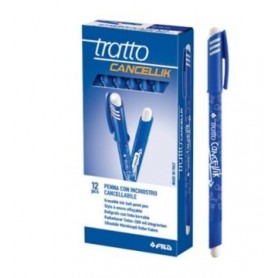 PENNA TRATTO CANCELLIK BLU - 0,4 MM CONFEZIONE DA 12 PZ
