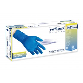 GUANTI IN NITRILE REFLEXX SP-X LONG FULL GRIP TAGLIA M X 50 PZ.