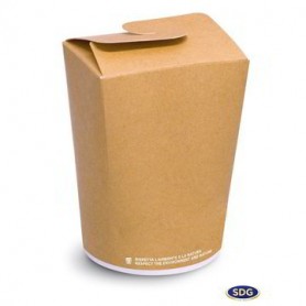 SDG BICCHIERE FOOD CUP TAKE AWAY AVANA 500 ML. X 48 PZ.