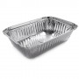 CONTITAL VASCHETTA ALLUMINIO ALTA 2 PORZIONI R1L X 100 PZ.
