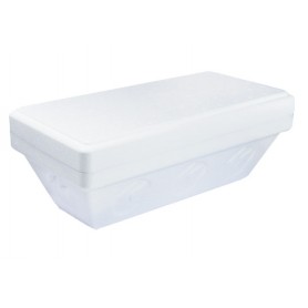 VASCHETTE GELATO DI POLISTIROLO+COPERCHIO GR 1500 PZ 40+40